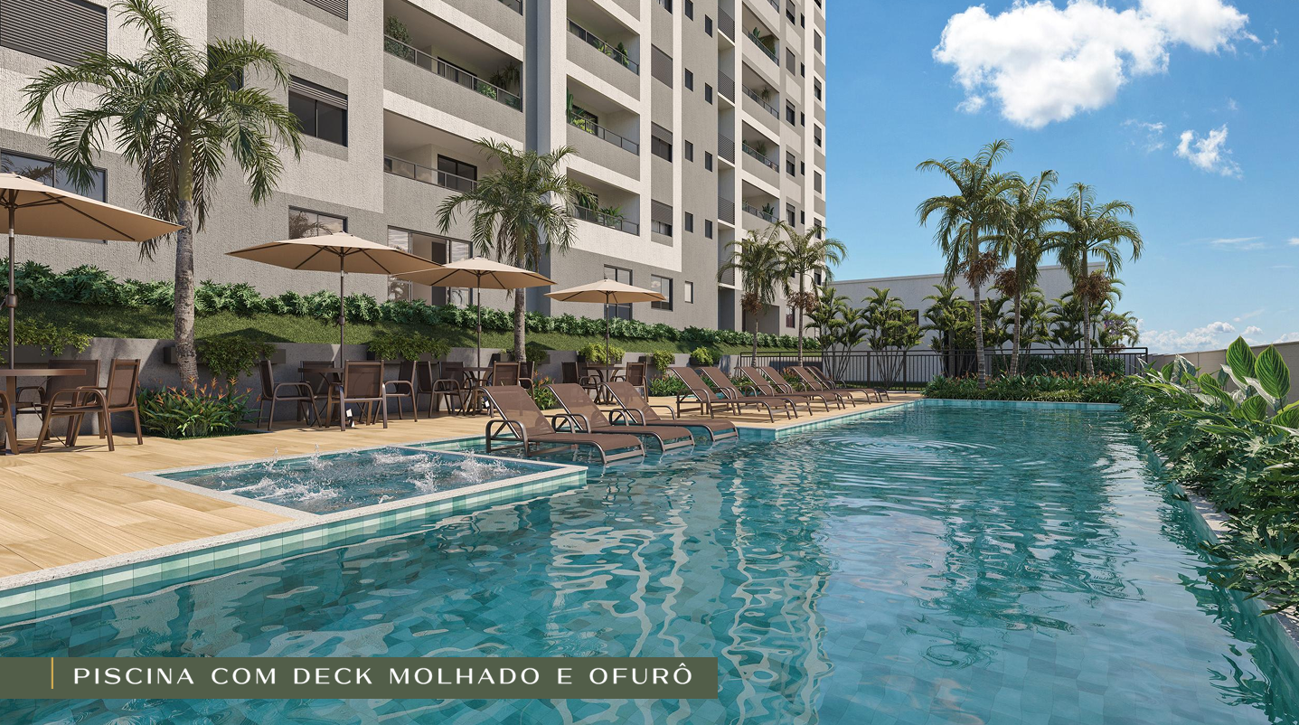 Piscina do condomínio